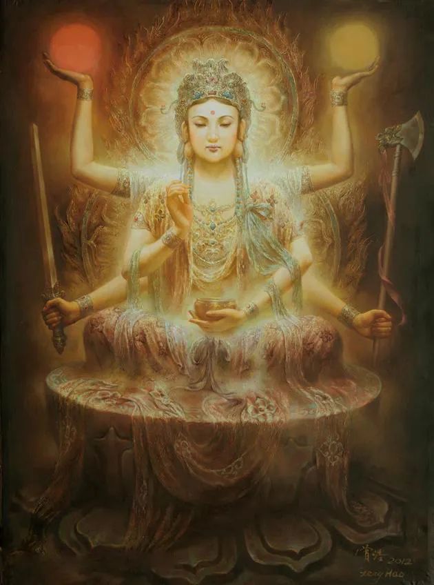 图片[4]-佛教四大菩萨——文殊、观世音、普贤、地藏的职业特征-零度空间