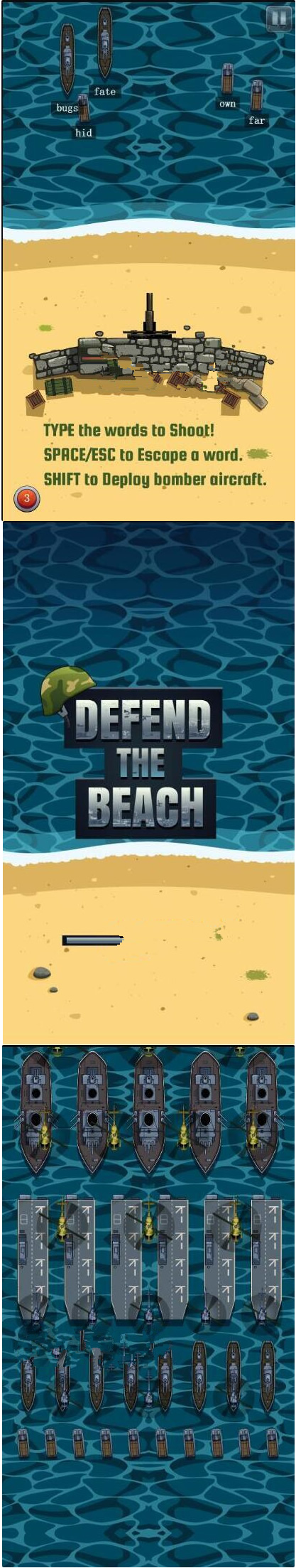 图片[1]-html5游戏《沙岸防卫战》手游源码-零度空间