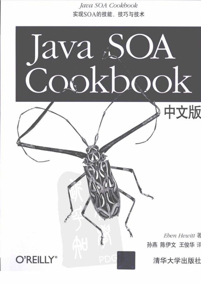 《Java SOA Cookbook中文版》PDF 下载-零度空间