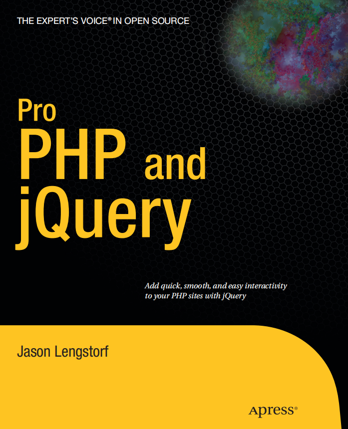 Pro PHP and jQuery 英文pdf_前端斥地教程-零度空间