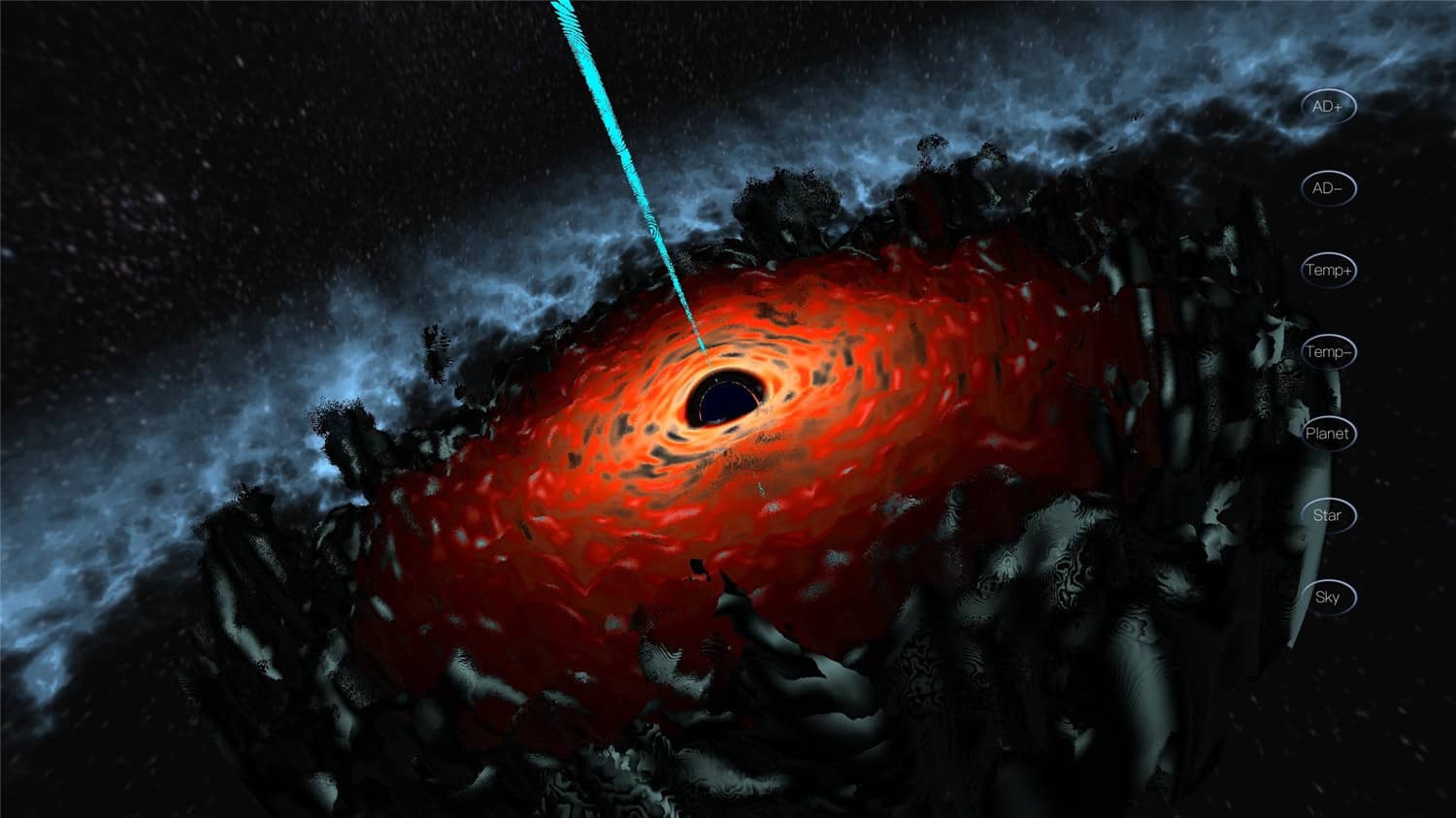 图片[2]-黑洞模拟器/Black Hole Simulator-零度空间
