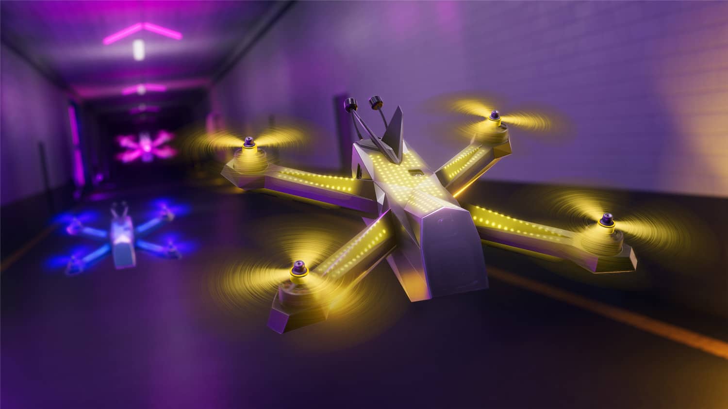 无人机竞速同盟模拟器/The Drone Racing League-零度空间